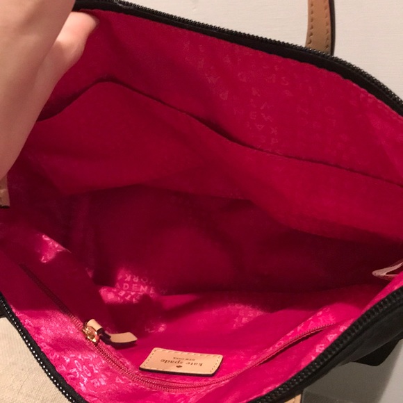 2 kate spade mini bags purple and black!! - Picture 3 of 6